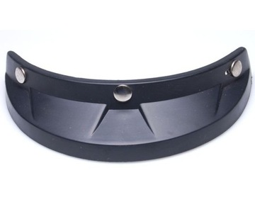Daszek Kasku AJ05 Czarny Mat Chopper Retro Styl 4T