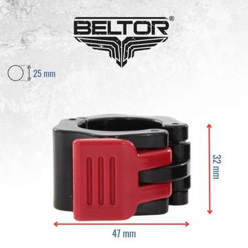 ЗАЖИМ ДЛЯ СИСТЕМЫ HRD ДЛЯ ЗАМКА QR 25 мм