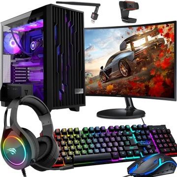 ZESTAW KOMPUTER DO GIER|GAMINGOWY|RTX3050|I5 12400F|32GB|WIN11|