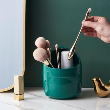 Держатель для кистей для макияжа, наклоняемый контейнер для кистей для макияжа