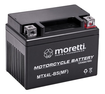 Akumulator ŻELOWY Do Skutera 12V 4Ah YTX4L-BS