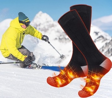 Beedove Электрические термозимние носки с подогревом 5000мАч XL