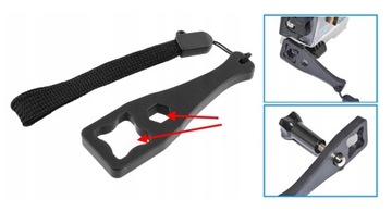 ВОДОНЕПРОНИЦАЕМЫЙ МОНОПОД палка для селфи для GoPro 12 11 10 9 8 7 6 5 черный