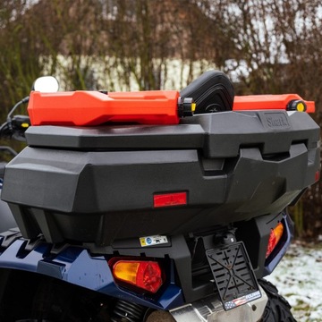 BOX SHARK BOX REAR 112L XXL + УНИВЕРСАЛЬНЫЙ ЗАМОК QUAD ATV