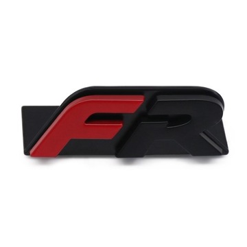Akcesoria dekoracji Grill EMBLEMAT ZNACZEK logo SEAT FR 5.2*1.7cm