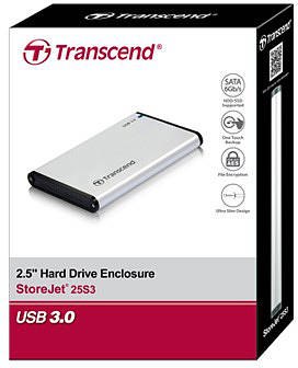Корпус для накопителя TRANSCEND StoreJet 25S3 TS0GSJ25S3