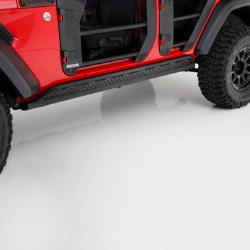 Боковые пороги GO RHINO Jeep Wrangler JL 4XE