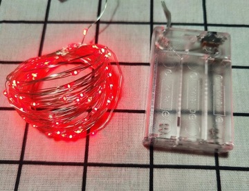 Рождественские декоративные разноцветные светодиодные гирлянды, 10 шт.