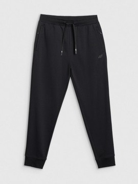 4F Спортивные брюки мужские джоггеры - черные S