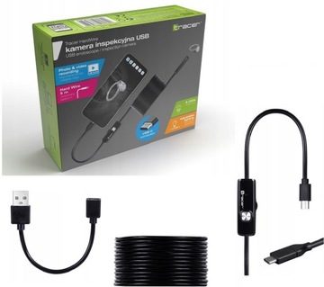 Kamera endoskopowa Tracer HardWire 5M 7MM LED USB