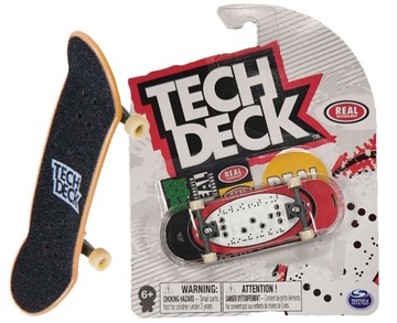 DESKOROLKA BRAILLE REAL FINGERBOARD + NAKLEJKI TECH DECK