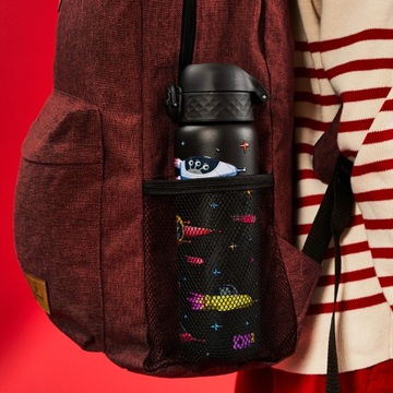 ION8 Стальная одностенная бутылка 600 мл - Космические корабли