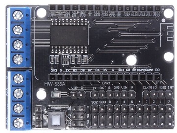 Экран двигателя для наложения ESP8266 NodeMCU v2 L293D