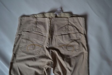 54#-h&m- брюки для беременных из хлопка с эластичностью.38/40.