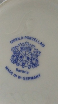 Фарфоровая ваза Gerold Porzellan Bavaria art