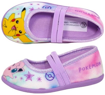 30 POKEMON PIKACZU kapcie LICENCYJNE lekkie PREZENT 19,0 cm