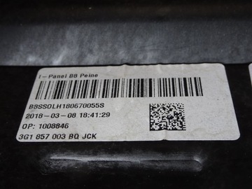 VW ARTEON PASSAT B8 DESKA KONSOLA HEAD UP 3G1857003BQ