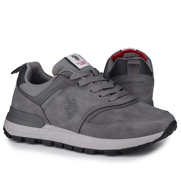 Buty sneakersy męskie U.S Polo Assn. STORMY001-GRY004