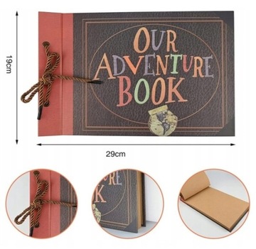 ALBUM NA ZDJĘCIA 80 str - Our Adventure Book - DIY