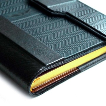 Блокнот А5 в кожаной обложке 6950