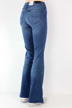 LEE SKINNY FLARE DZWONY SPODNIE JEANSY *_ W27 L33