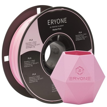 Filament Eryone PLA Matte Pink matowy różowy 1.75mm 1kg