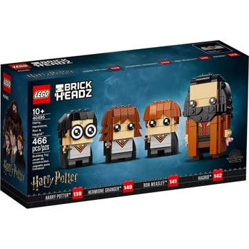 LEGO BrickHeadz 40495 Harry,Hermiona, Ron i Hagrid