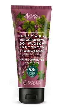 BARWA Naturalna Winogrono Odżywka podkreślająca sk