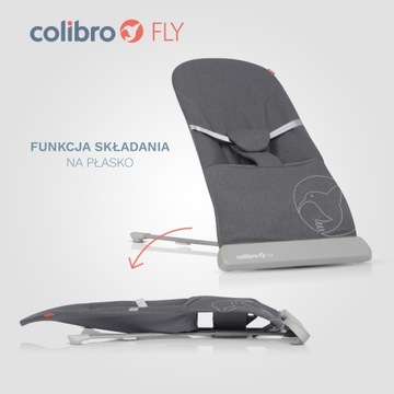 Детское кресло -качалка Colibro Fly Onyx