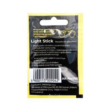 Светлячки рыболовные Jaxon желто-зеленые 3,0х24мм