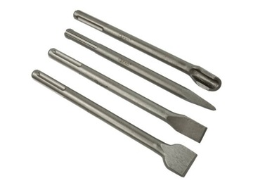 ZESTAW 4SZT DŁUTA PRZECINAK BRUZDOW SDSMAX 25cm