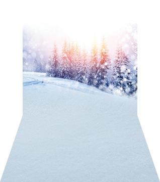 Фон плотный РОЖДЕСТВО, праздники ЗИМА 180х400 sw033