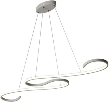 ZYRANDOL LED RING LAMPA WISZACA BIAŁY ŚCIEMNIALNA