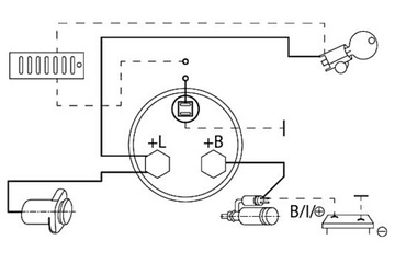 УНИВЕРСАЛЬНЫЙ АМПЕРМЕТР 30-0-30 12-24 ВОЛЬТ Грузовой