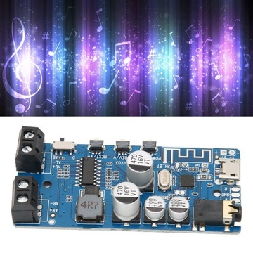 WZMACNIACZ AUDIO BLUETOOTH 5.0 2X5W TEREO