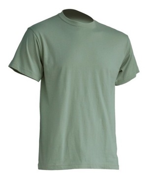 T-SHIRT MĘSKA koszulka PREMIUM 190g JHK TSRA-190 bladozielon PG r L