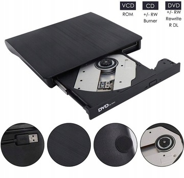 Устройство записи компакт-дисков DVD-R/RW Внешний USB 3.0