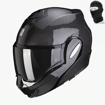 Kask SCORPION KASK EXO-TECH EVO CARBON GLOS BLACK L