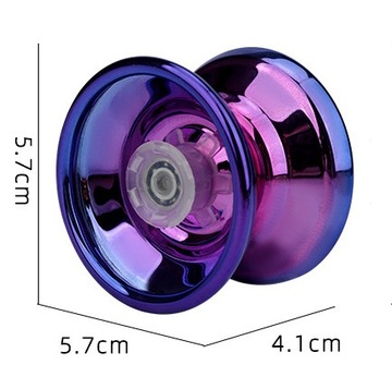 Yoyo Professional Yoyo алюминиевый Magic Yoyo Professional Yoyo High-sp