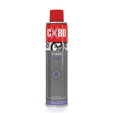 CX80 silikon w sprayu 300ml smar silikonowy do tworzyw sztucznych i gumy