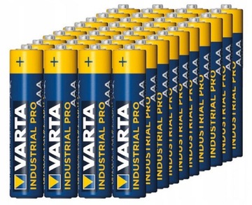 40x Bateria alkaliczna VARTA INDUSTRIAL R6 AA 1,5V