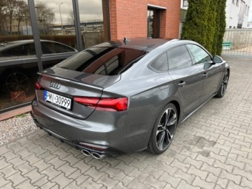 Audi A5 F5 S5 Coupe Facelifting 3.0 TDI 347KM 2020 Audi S5 Sportback 3.0 diesel 347KM S5 zarej w PL zadbany ksiazka serw, zdjęcie 2