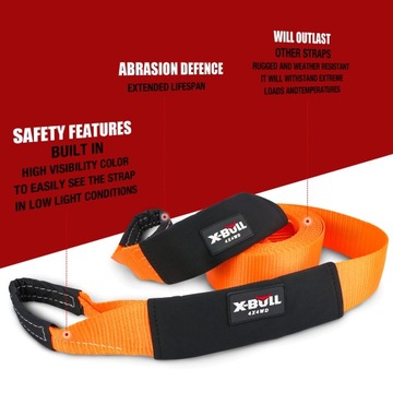 РЕМЕНЬ X-BULL STRONG TREE STRAP 13,5T 100 мм 9 м ЛЕБЕДКА OFFROA TAPE 4X4 HOL