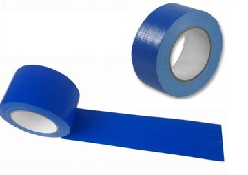 TAŚMA KLEJĄCA UNIWERSALNA DUCT TAPE NIEBIESKA 25MM/50Y mocna naprawcza