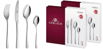 НАБОР СТОЛОВЫХ ПРИБОРОВ GERLACH 48 ЭЛЕМЕНТОВ 12 ЧЕЛОВЕК TUNEA GLOSS