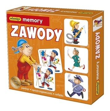 Memory Zawody Gra Pamięciowa Memo Adamigo Pamięć
