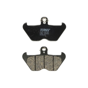 TRW MCB680 Комплект тормозных колодок, дисковые тормоза