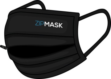 Защитная маска ZipMask ЕШЬТЕ и ПИТЬ безопасно