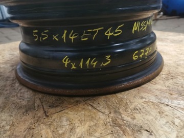 DISK OCELOVÝ NISSAN OE 40300-JX50B 5.5" X 14" 4X114.3 ET 45