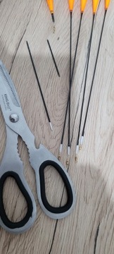 Niebiesko-Zielony Spławik Świecący - 2 gramy + Bateria + Tuba + Łezka